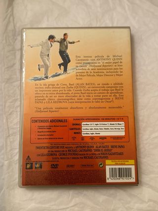DVD Zorba El Griego (Anthony Quinn)