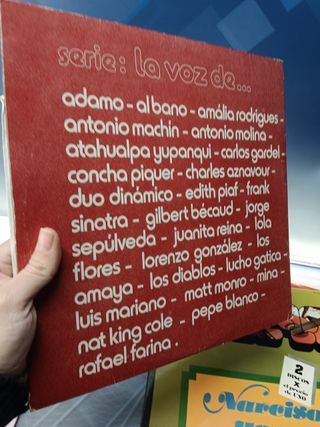 5 discos LPs, vinilos JORGE SEPULVEDA - CONCHA PIQUER - ANTOÑITA MORENO y mas