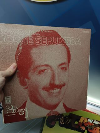 5 discos LPs, vinilos JORGE SEPULVEDA - CONCHA PIQUER - ANTOÑITA MORENO y mas