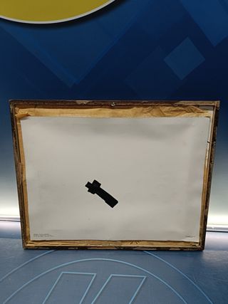 Cuadro , fotografía enmarcada Cascada de aigualluts y glaciar ( benasque) 33x41 cm