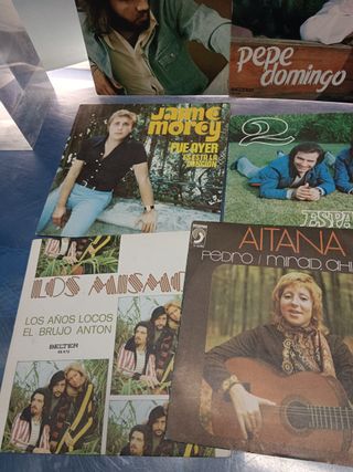 13 eps , 7", discos, variados, años 70
