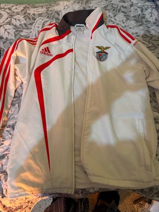 Chaqueta Adidas Benfica Blanca
