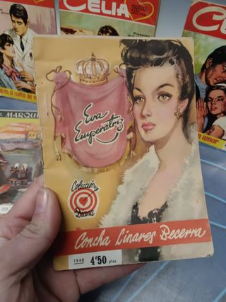 7 novelas PULP diferentes colección CELIA y mas