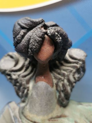 Figura decorativa, ceramica, 45x18 cm.