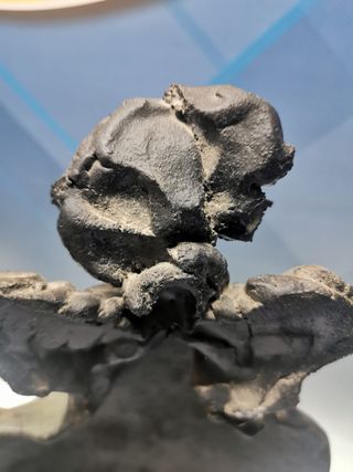 Figura decorativa, ceramica, 45x18 cm.