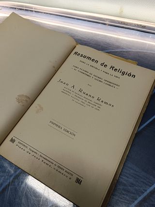 5 libros religión católica, Compendio de religión, Medicina Pastoral y mas
