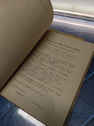 5 libros religión católica, Compendio de religión, Medicina Pastoral y mas