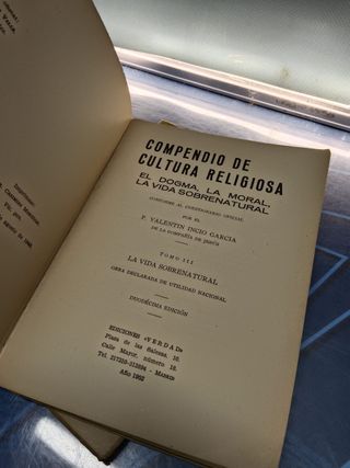 5 libros religión católica, Compendio de religión, Medicina Pastoral y mas