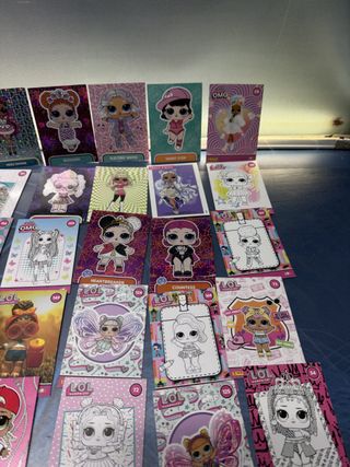 Lote de 84 Cartas LOL SURPRISE todas diferentes