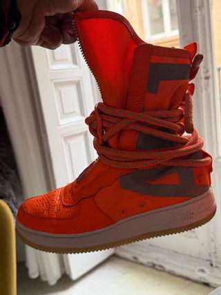 Nike Air Force 1 Botas Naranja