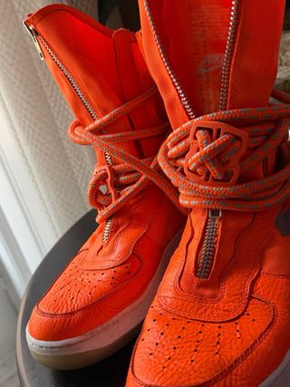 Nike Air Force 1 Botas Naranja