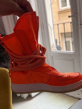 Nike Air Force 1 Botas Naranja