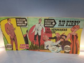 RIP KIRBY Nº 1 Y Nº 5- COLECCION HEROES MODERNOS SERIE C - DOLAR 1958