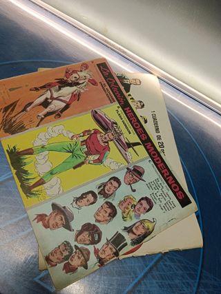 RIP KIRBY Nº 1 Y Nº 5- COLECCION HEROES MODERNOS SERIE C - DOLAR 1958