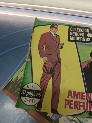 RIP KIRBY Nº 1 Y Nº 5- COLECCION HEROES MODERNOS SERIE C - DOLAR 1958