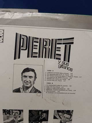 2 discos Lp, vinilos, PERET