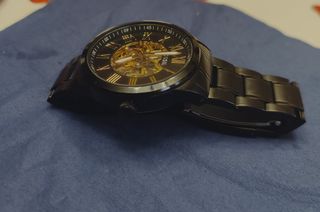 Reloj Fossil BQ2092 Negro y Dorado