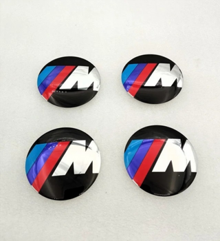 CHAPAS DE CENTRO DE RUEDA BMW M 56MM
