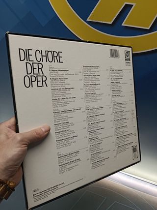BOX, CLASICA vinilos, lps, DIE CHORE DER OPER