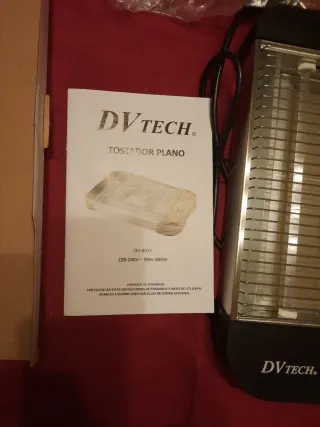 Tostador Plano DV Tech 600W nuevo
