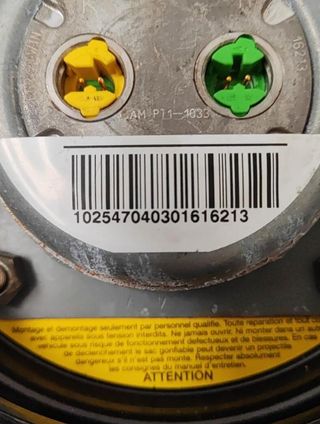 Mercedes-benz 102547040301616213 airbag clase