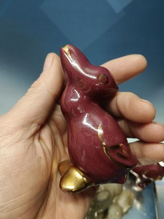 figuras , 4 figuras de cerámica, elefantes