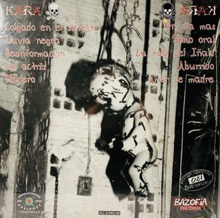 Vinilo Edición Limitada Punk Rock KANZER DESKROTO