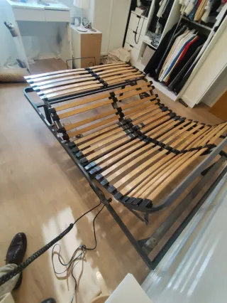 Somier Articulado Eléctrico 135x190 con patas