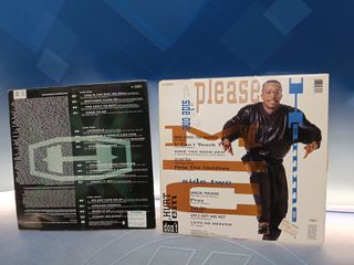 dos LPs, discos, MC. Hammer, buen estado