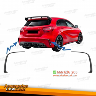 SPLITTERS DE PARAGOLPES TRASERO MERCEDES Clase A