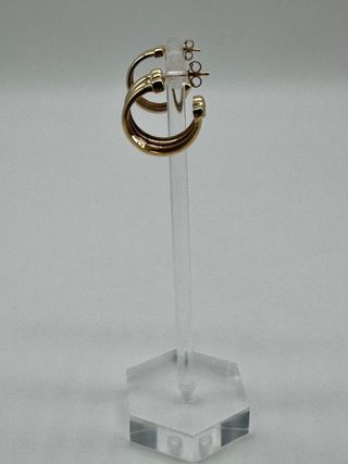 V454 PENDIENTES TRIPLE ARO