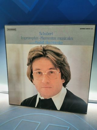 box, vinilos, discos, Schubert improptus momentos musicales - con FOLLETO - BOX