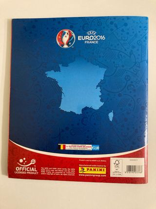 Album completo Euro Francia 2016+Extras-Panini