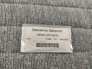 Colchón espuma y viscoelástica + almohada d regalo