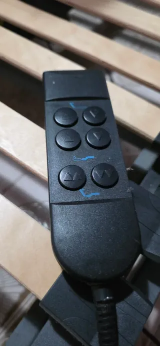 Cama eléctrica articulada con mando