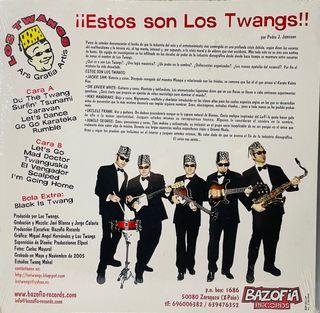 Vinilo LP Los Twangs? ¿Quiénes Son? Nuevo