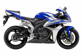 CARENADO HONDA PINTADO CBR 600RR AZUL/PLATA 07-08