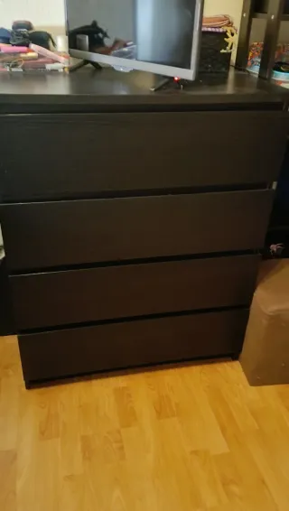 Cajonera MALM Ikea 4 cajones