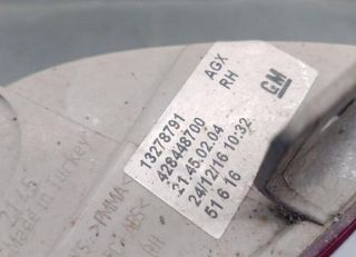 Opel 5514678 piloto trasero 13278791 zafira tourer