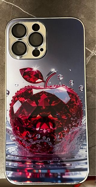 Funda iPhone 13 Pro Max Manzana Roja