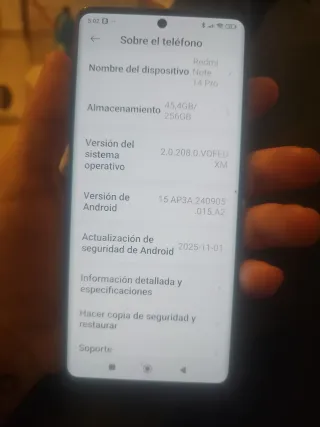 Móvil nuevo con 5 dias