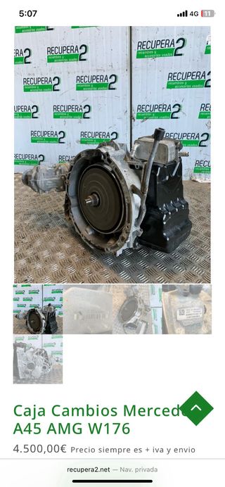 Caja Cambios Mercedes-Benz CLA45 AMG