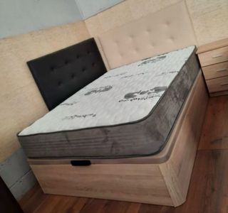 Canapé abatible y Colchón