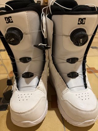 Botas Snowboard DC Phase Boa Blancas 2025 talla 38