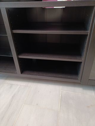 MUEBLE TV SALÓN IKEA NEGRO BESTA 180