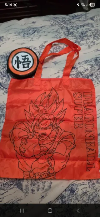 Monedero Dragon Ball Z Naranja