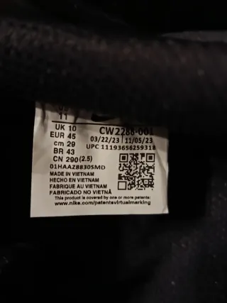 Nike Air Force 1 Negras