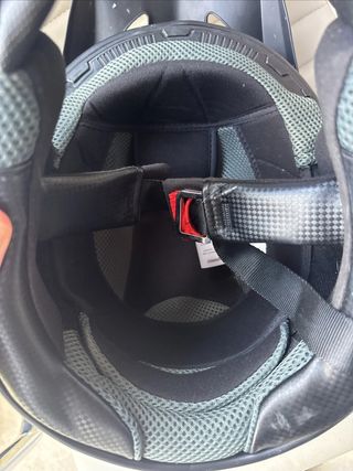 Casco Integral Negro Moto