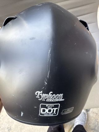 Casco Integral Negro Moto