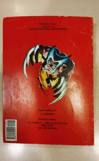 Cómic WOLVERINE LOBEZNO. Extra superhéroes N°1